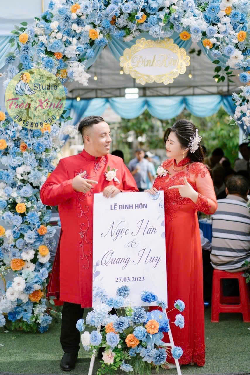 Áo Dài Cô Dâu Chú Rể Bigsize – Sang Trọng Ngày Vu Quy